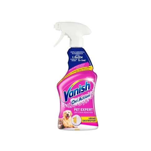 Szőnyegtisztító szórófejes 500 ml Vanish Pet Oxi Action Expert