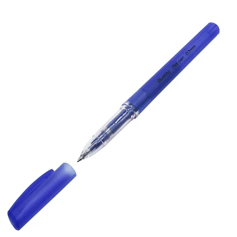 Zseléstoll – kupakos, gumis fogóval, Bluering® Nova, kék írásszín