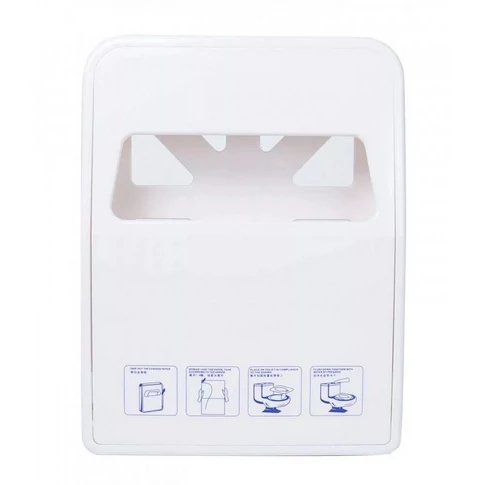 Adagoló toalettülőke takaró papírhoz műanyag Alpha fehér