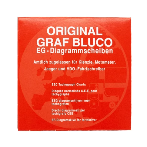 Tachográf korong digitális BLUE2 125km/h