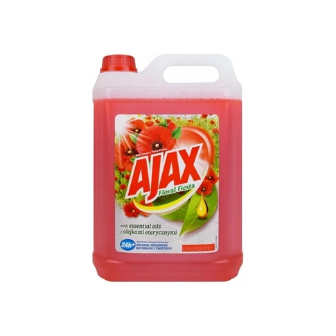 Általános tisztítószer 5 liter Ajax Flora Fiesta Red Flowers