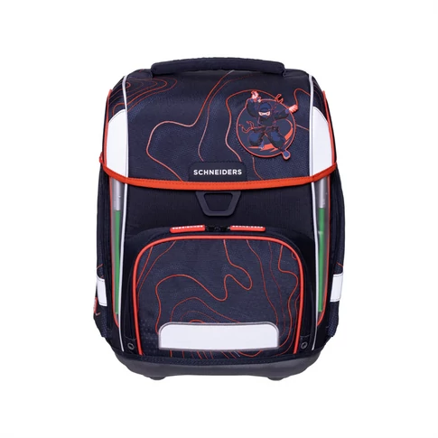 Iskolatáska ergonómikus, fiús 9 részes szett Ninja Revenge Schneiders