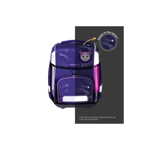 Iskolatáska ergonomikus, lányos 9 részes szett Flashlight Schneiders