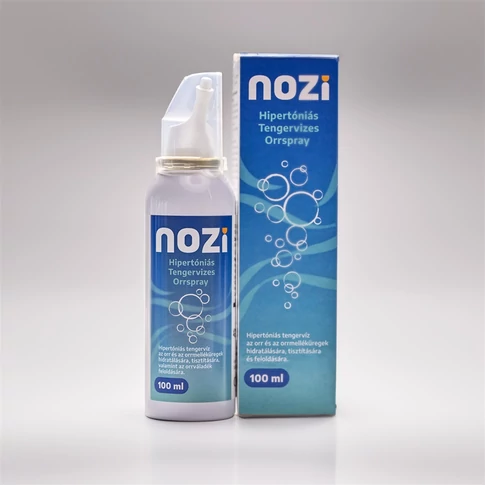 Orrspray, hipertóniás, tengervizes, 100ml, Nozi