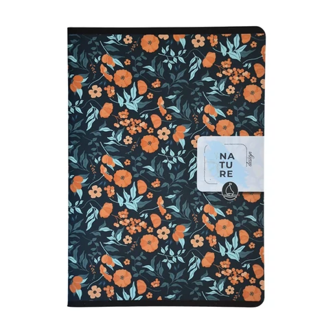 Iskolai füzet A5 48 lap vonalas 21-48 Design 3D Nature