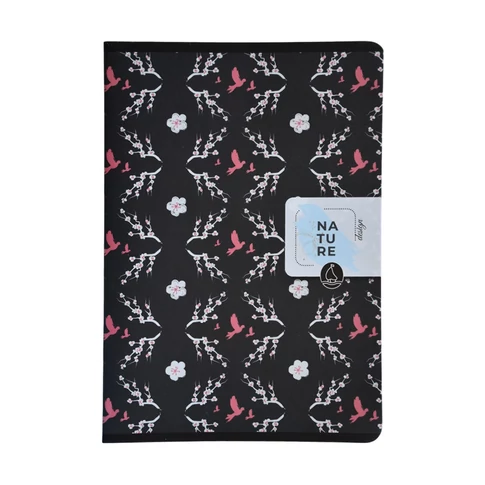 Vonalas iskolai füzet A5 48 lap Design 3D Nature