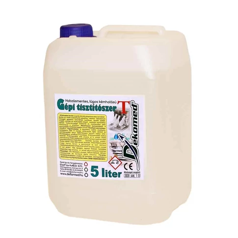 Ipari lúgos gépi tisztítószer 5 liter Dekomed