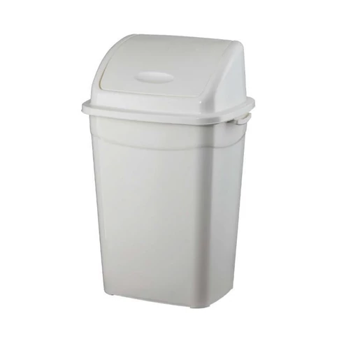 Szemeteskuka billenő fedéllel műanyag 26 literes szürke UP120