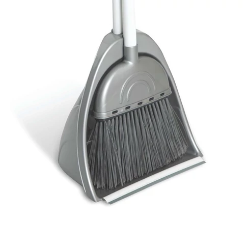 Szemetes lapát műanyag álló + partvis UP752