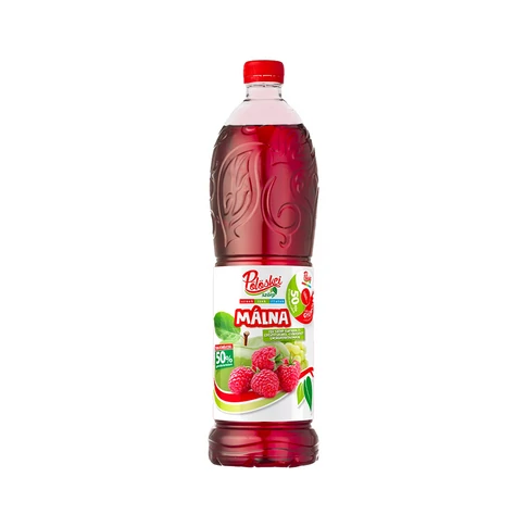 Gyümölcsszörp 1l, málna Pölöskei