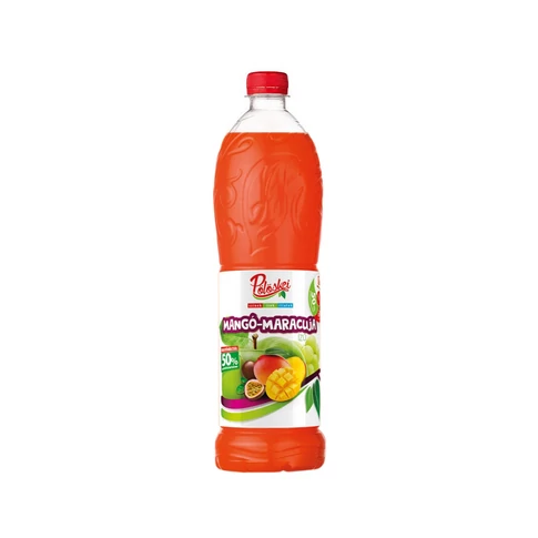 Gyümölcsszörp 1l, mangó-maracuja Pölöskei