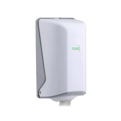 Adagoló tekercses kéztörlőhöz műanyag Mini Vialli SG1 fehér