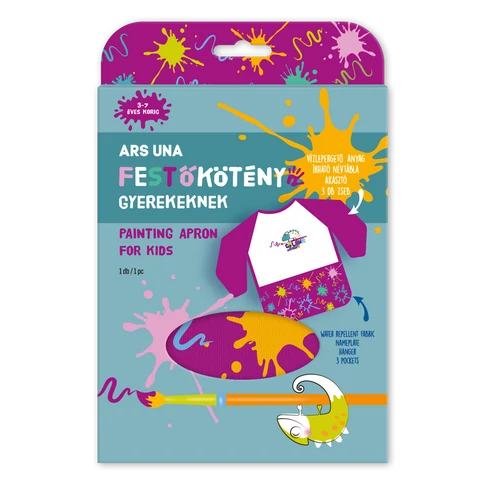 Festőkötény lányos Ars Una rózsaszín