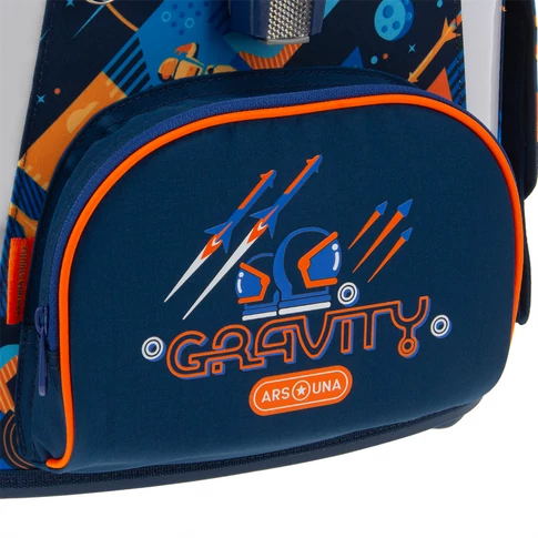 Iskolatáska ergonómiai, fiús kompakt easy mágneszáras Ars Una GRAVITY