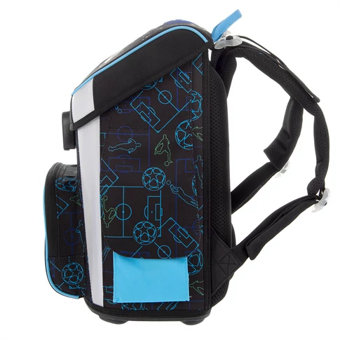 Iskolatáska ergonómiai, fiús kompakt easy mágneszáras Ars Una CHAMPS