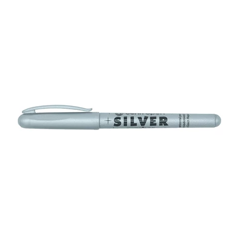 Centropen 2690 ezüst lakkmarker 1,8 mm heggyel, tartós, fényes fedéssel különféle felületekre