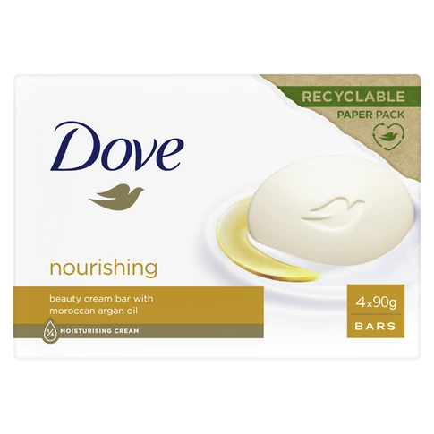 Szappan 4 x 90 g Dove Nourishing