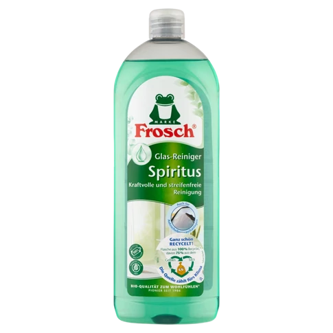 Ablaktisztító utántöltő 750 ml Frosch spirituszos