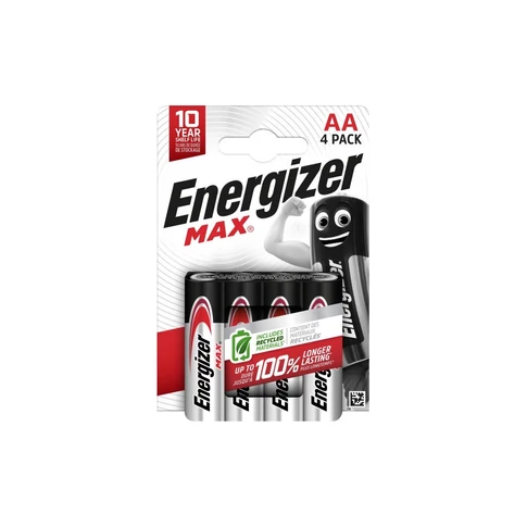 Elem AA ceruza LR06 Max 4 db/csomag, Energizer