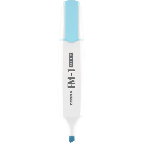 Szövegkiemelő 3,5 mm, Zebra FM-1 Mild, kék