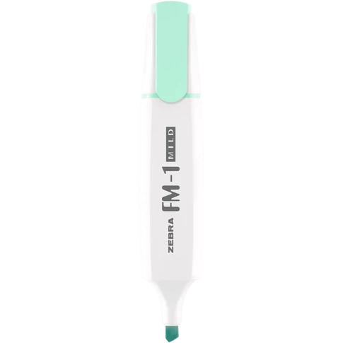 Szövegkiemelő 3,5 mm, Zebra FM-1 Mild, kékeszöld