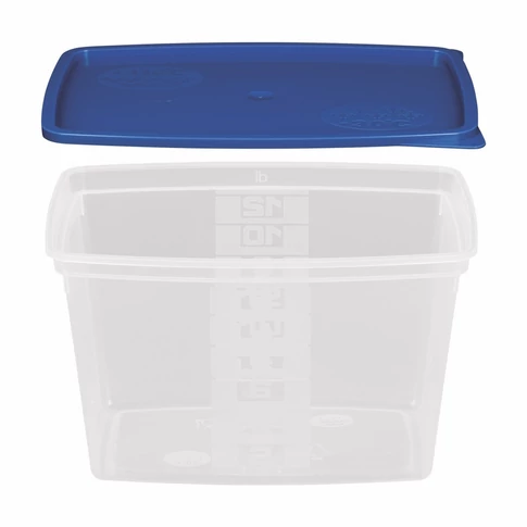 1,2 L-es ételtároló doboz tetővel – mikrohullámú sütőbe és fagyasztóba is tehető, praktikus meal prep doboz