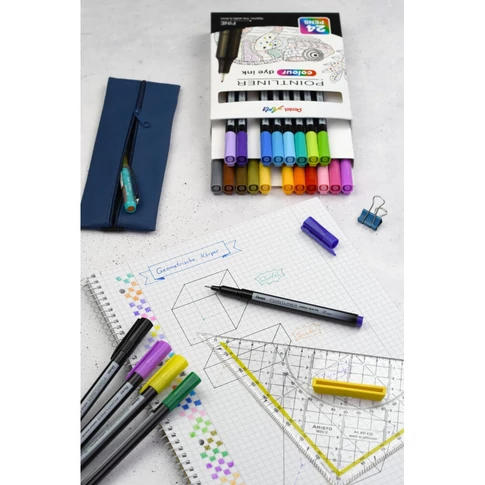 Rostirón, tűfilc 0,4mm, Pentel Pointliner dióbarna