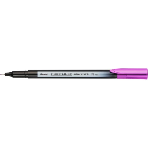 Rostirón, tűfilc 0,4mm, Pentel Pointliner mályvalila