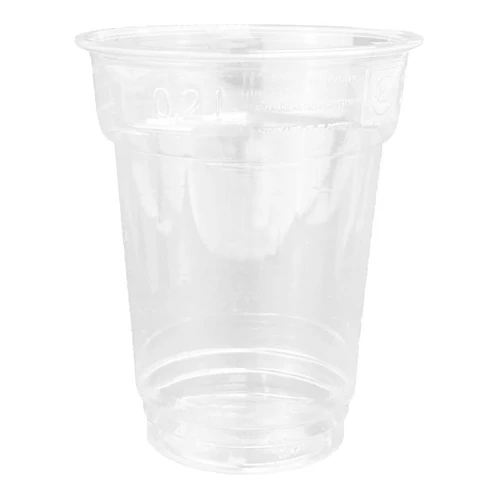 Pohár 2 dl Shaker PET 50 db/csomag, víztiszta