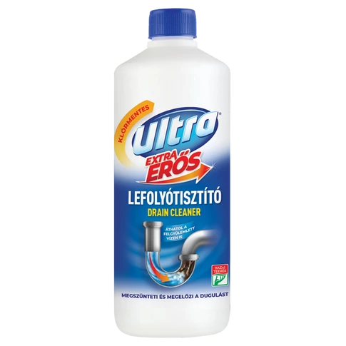 Lefolyótisztító extra erős 1 liter Ultra