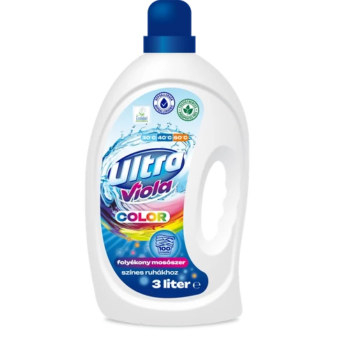Mosógél 3 liter (100 mosás) színes ruhákhoz Ultra Viola Color