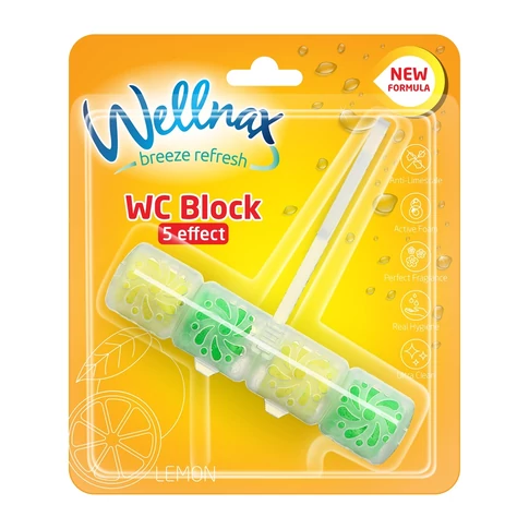 WC illatosító 50 g Wellnax Lemon