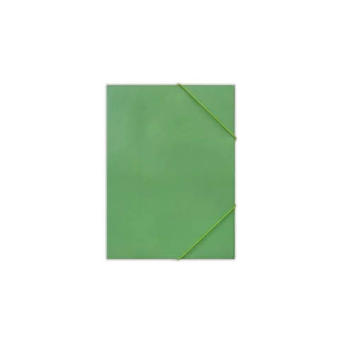 Gumis mappa A4, 300g. karton sarok gumírozással OfficeArt, zöld