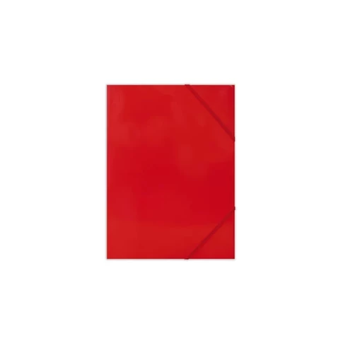 Gumis mappa A4, 300g. karton sarok gumírozással OfficeArt, piros