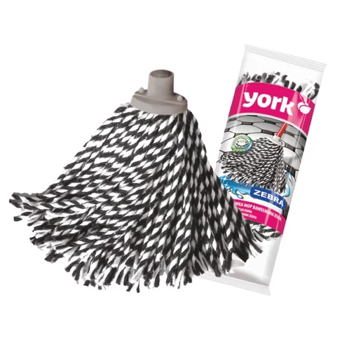 Felmosó fej mop pamut 160 g Zebra York_073060