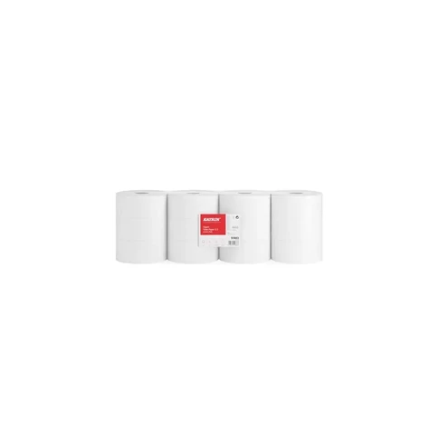 Toalettpapír 2 rétegű közületi átmérő: 18 cm 870 lap/100 m/tekercs 12 tekercs/csomag Katrin Jumbo_93663 fehér
