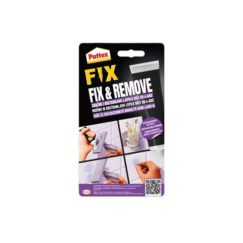 Ragasztó erős, visszaszedhető  44g. Pattex Fix & Remove