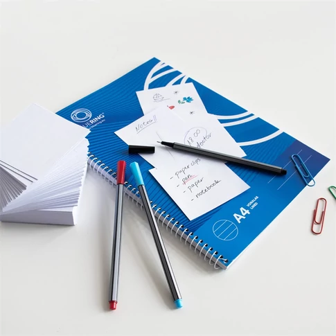 Kockatömb 8x8x6,5cm, ragasztás nélküli, Bluering® Extra fehér