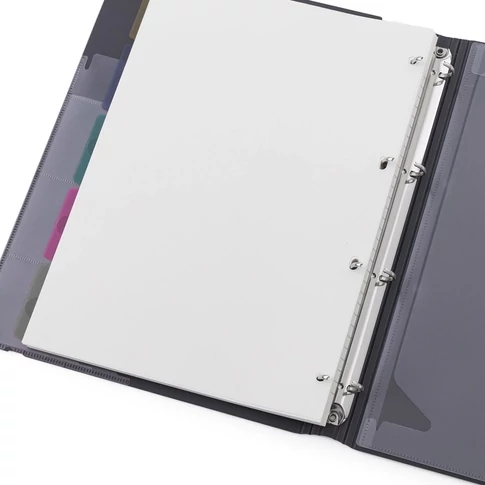 Gyűrűskönyv A4, 40mm, 4 gyűrűs Verde kék