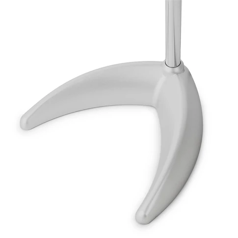 Asztali lámpa, AVIDE Basic C-talpú, 40W, ezüst