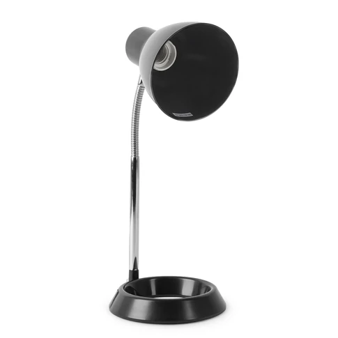 Asztali lámpa, Basic, O-talpas, 11W, AVIDE, fekete