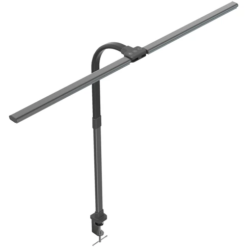 Asztali LED lámpa, duplafejű, 18W, AVIDE, fekete