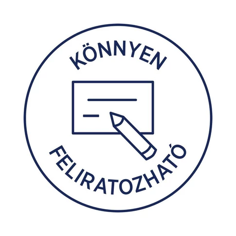 Etikett toll címke iskolai, 50 x 10 mm 30 címke/2 ív, Avery kék/zöld