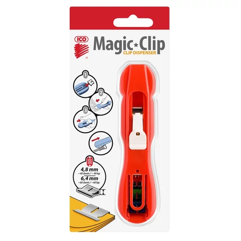 Magic Clipper fűzőgép + kapocs ICO Clip 48A és Clip 64A kapoccsal kompatibilis