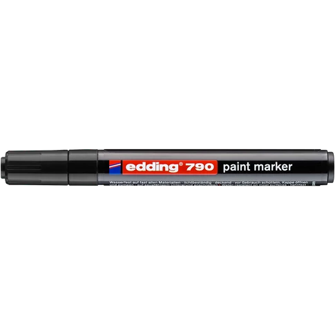 Lakkmarker 2-3mm, kerek Edding 790 fekete