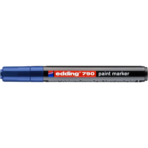 Lakkmarker 2-3mm, kerek Edding 790 kék