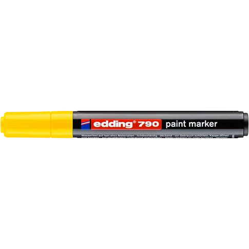 Lakkmarker 2-3mm, kerek Edding 790 sárga 