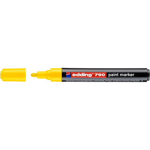 Lakkmarker 2-3mm, kerek Edding 790 sárga
