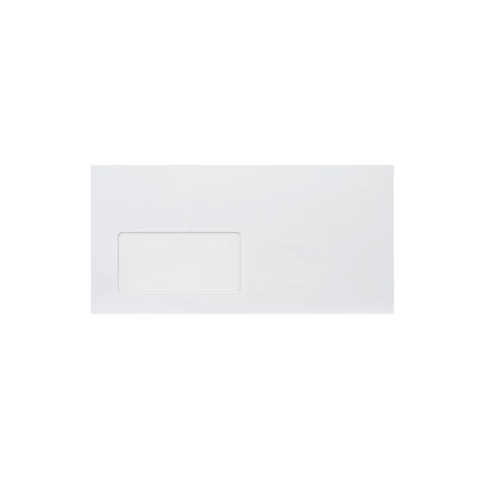 Boríték LA4, öntapadó bal ablakos (45x90mm) A15B20 újrahasznosított Bluering®