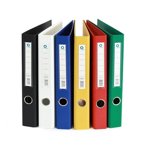 Gyűrűskönyv A4 3,5 cm 4 gyűrűs PP/PP BLUERING PRÉMIUM sárga